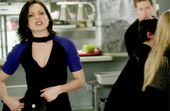 emilysbluntz:make me choose →  itsreginamillls asked Regina in a Paintsuit or Dress.