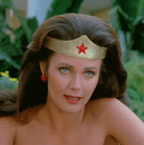 gameraboy2: Lynda Carter in Wonder Woman (1975), “Spaced Out”