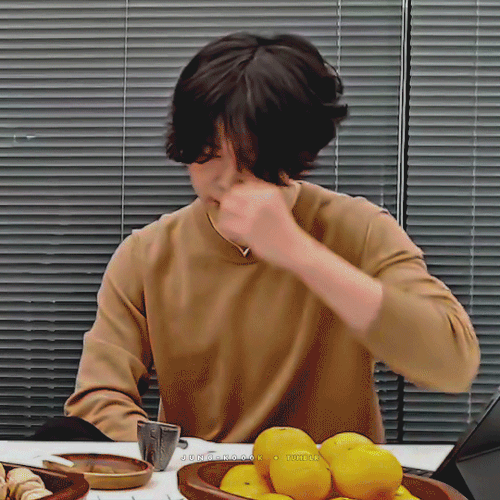 Jimin And His Fluffly Hair 