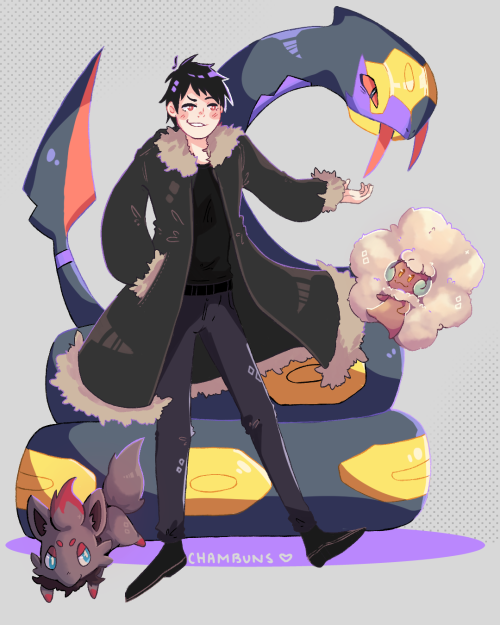 yes ofc I’ve planned out a pokemon team for him 