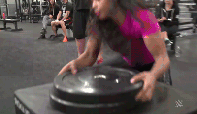 radicalmuscle:“I always say I walk around with a hand on my hip and a smile on my lips. I love every
