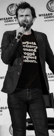 whatisthepointofyouhardy:  David Tennant Appreciation Week ↳ Favourite Item of Clothing: David the fanboy in his t-shirts