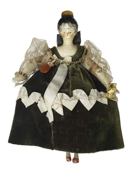 victorianfanguide:  Six dolls which belonged to Princess Victoria. As a young girl