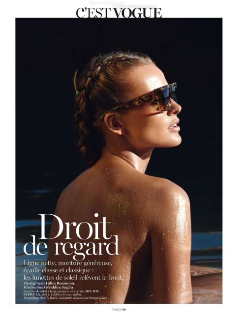l-echappee-belle:  droit de regard, vogue paris 
