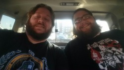 sammybiggz:  0nigum0:  Got to hang out with @sammybiggz today. We stuffed our faces and geeked out a little. It was a good time.  Had N awesome time. Should do it again  Yeah dude. It was a blast :D