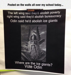 donthatethegeek:  Vote Odin.