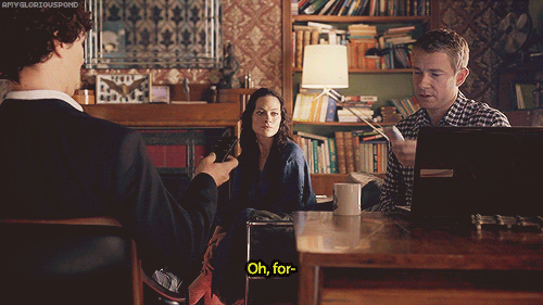 ∞ Scenes of SherlockJohn: Molly Hooper. She could collect it, take it to Bart’s; then one of your ho