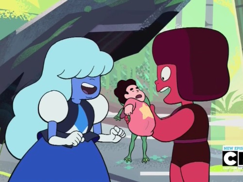 yellowpigprincess:  I’m sorry if it’s been done before it was too good to pass up. Made with the transparent baby Steven from @artemispanthar.