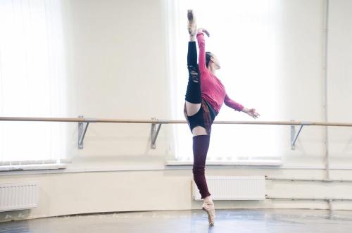 prosthetic-dance:  Olesya Novikova in rehearsal for The Sleeping Beauty © Nikolay Krusser
