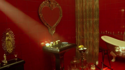 style-and-film:Lilico’s bathroom in Helter Skelter (2012) by Mika Ninagawa