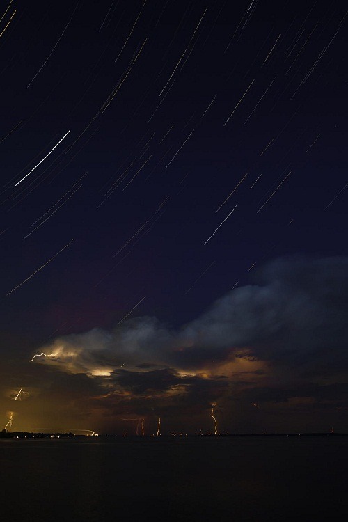 ponderation:  Lightning Strikes &amp; Star Trails by Matt Molloy  I almost missed