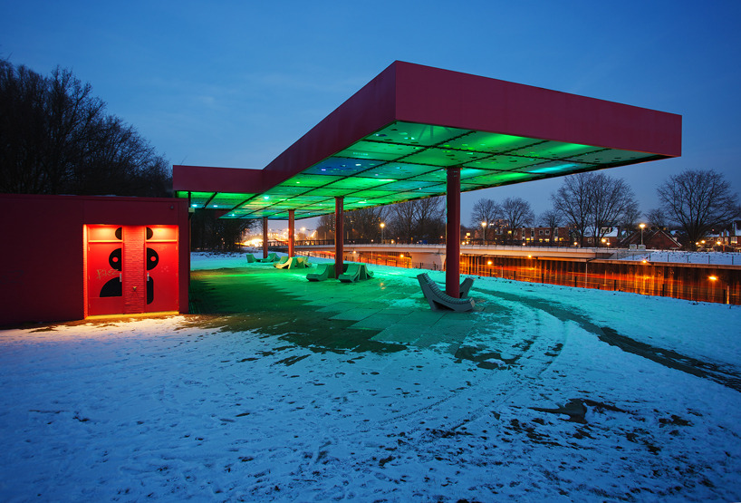 estimfalos:  LED Clouds in Amsterdam, Sophie Valla Architects 