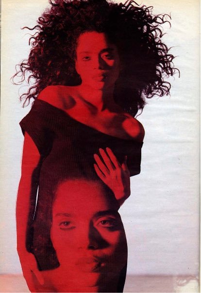 Lisa Bonet photographed by Matthew Rolston for Interview magazine, 1987