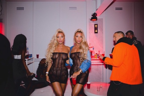 Clermont Twins at Moose knuckles party in Toronto