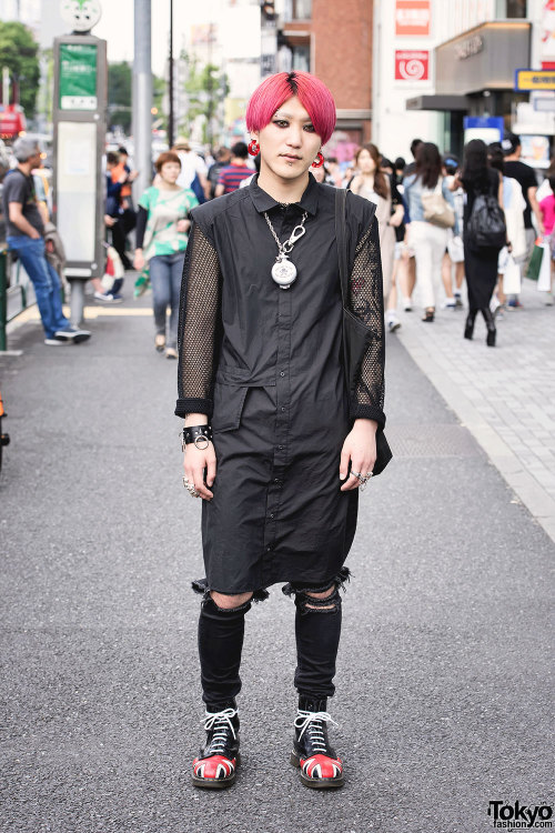 tokyo-fashion: 21-year-old Japanese fashion student Ryo on the ...