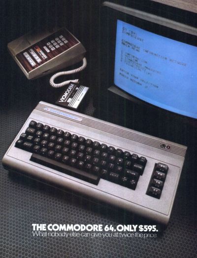 eightiesgalaxy:The Commodore 64 was released 40 years ago this month in August, 1982