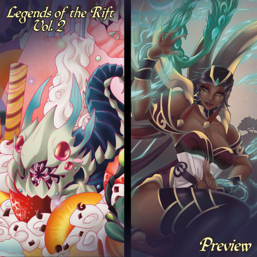 kizzness:Lil preview of my pieces for the Legends of the Rift Vol. 2 zine, hosted by @leagueofzines 