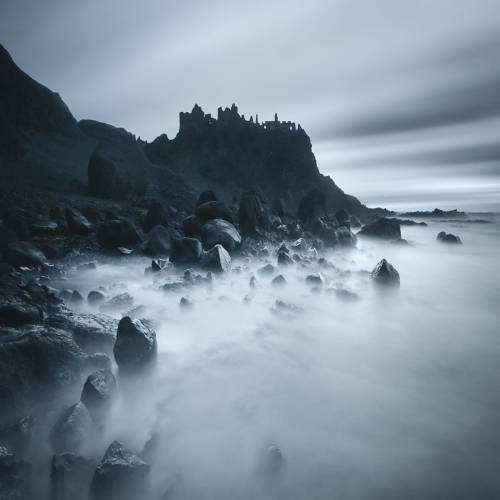 Dunluce Castle by Marius Kastečkas