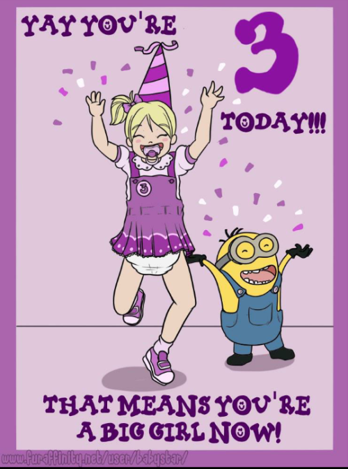 thesocaldaddy:  a-hufflepuff-named-rabbit:  foreverlittle:  It’s my birthday today!!! (I do not own this art work)  It’s my birthday too!!!  This is so my Abby on her birthday. abbybabyluv