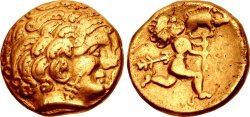 archaicwonder:  Unique Gold Quarter Stater