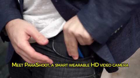 sizvideos:  Capture life on the go with ParaShoot, the smart wearable video camera.