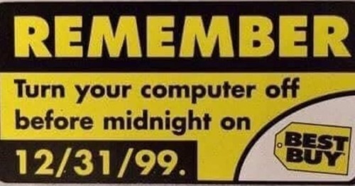 Sorry for the late post but my retro computers suffered from the y2k bug. #muthaComputer thought that was so funny.
#HappyNewYear! https://instagr.am/p/CYStkeeMDxk/