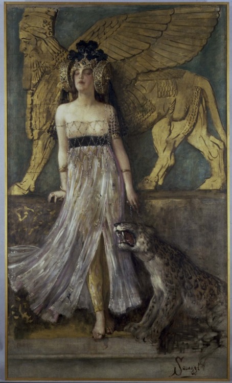 saturnaliatenebrae93:Cesare Saccaggi (1868-1934), Semiramis