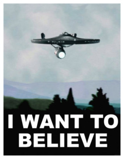 nerdsandgamersftw:  I Want To Believe Posters