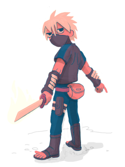 platefulof: #7 with small trash kid kakashi for anon! i’m sorry i’ve been slow with these but i’m still going on this color pallete thing! they’re so enjoyable!
