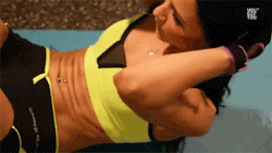 fitnessgifs4u:  Christina Mikheev Ab workout