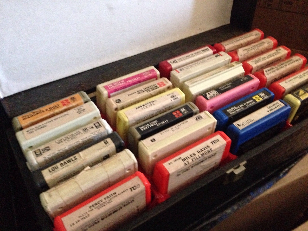 sewertour:  Just opened a dusty box I found - and it’s full of 8 track tapes I’ve