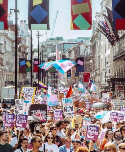 Porn bi-trans-alliance:Trans Pride in London, photos