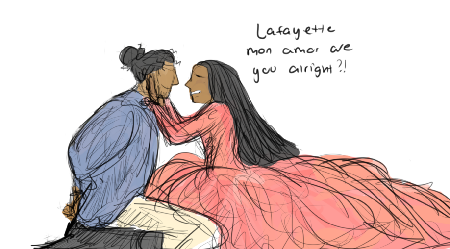 macaroon22:  Adrienne and Lafayette are my otp,  They were in an arranged marriage,