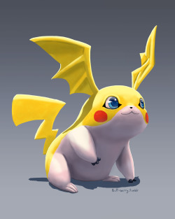 butt-berry:  When that Pokemon+Digimon crossover is released I can’t wait to get a Patachu 