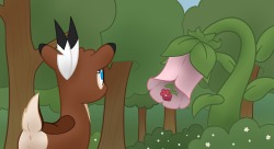superchargedbronie:  I worked on this comic two weeks ago but it wasn’t finished. NOW IT IS! Hope you like some plant vore action! (◕‿◕✿)Oh and I make my first little animation in this comic. It was hard but I think this is not too bad.