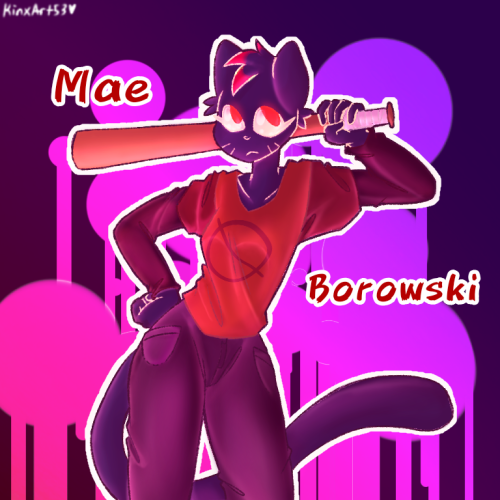 I Don't Normally Draw Fanart That Much. I Just Felt Like I Want To Draw Mae Borowski From The Game "Night