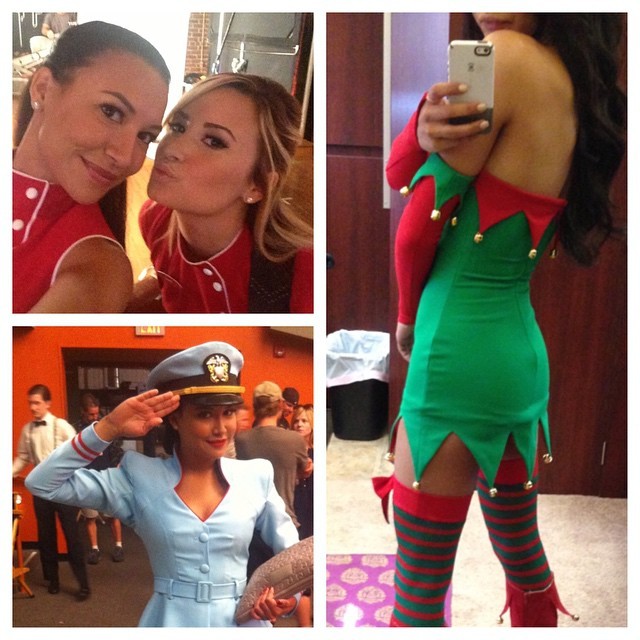 djuanse-barrera:Naya Rivera: “In honor of the #lastnightofGlee here’s all my