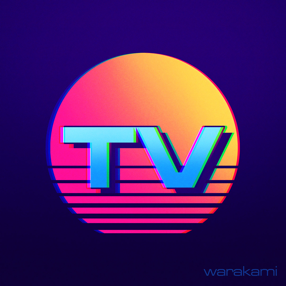 Warakami Vaporwave Logo Design I Did For Retrowavetv Follow Me On Warakami Vaporwave Logo Design I Did For Retrowavetv Follow Me On