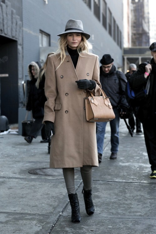 highqualityfashion:Street Style – FW 15 – Natasha Poly