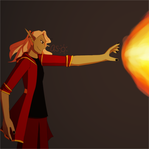 aesphantasmal: it’s lup time lads (speedpaint) [ID: Lup from The Adventure Zone. She is an elf