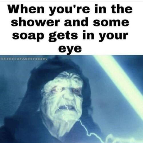 The attempt on my life by the shampoo has left me scarred and deformed