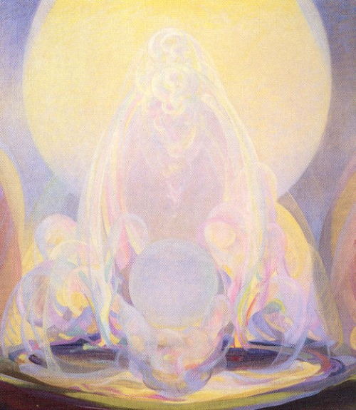 hideback:Agnes Pelton (American, 1881–1961)The Blest, n.d.The Fountains, 1926Sand Storm, 1932Memory,