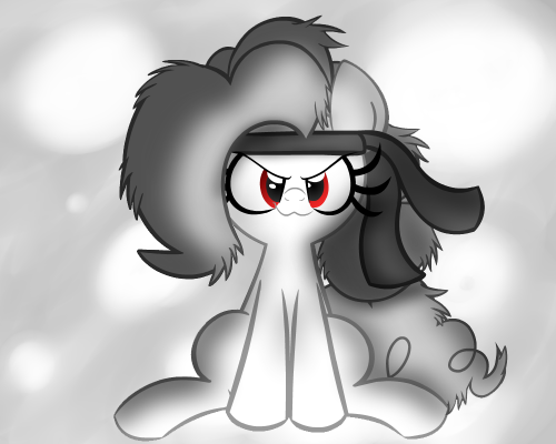 ask-albino-pie:  Nopony is more badass den ALBINOOOOON! DA FROZEN WARRIOR OF DA TUNDRA! Albino Pie’s suspicious alter ego!  X3!