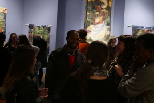 I want to thank everyone for coming out to the opening reception for &ldquo;Black Gods Live&rdquo; I