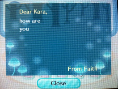 rnanboob:  the messages my 9 year old sister sends me on animal crossing are so important 