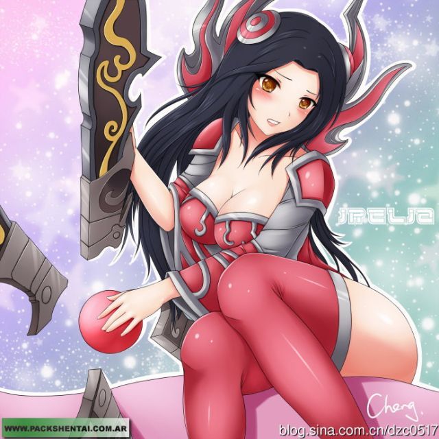 sexybossbabes:  League of Legends GIRLS A-Z #12 Irelia , very powerful in-game 