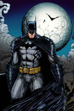 elvajane:  Dark Knight (color) by *RHIX72 