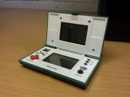 Nintendo Game &amp; Watch Zelda Model ZL-65 Portable Game, 1989 