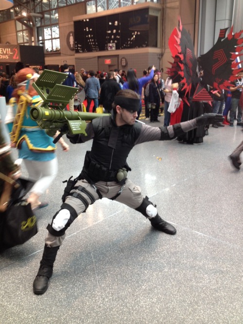 Fantastic Snake cosplay at NYCC! Photo by me.