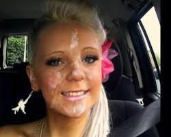 This Slag Just Loves Cum On Her Face!